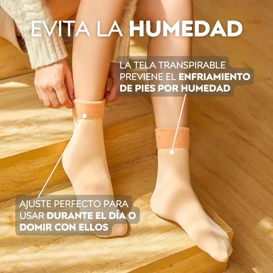 Medias Térmicas Calcetines Abrigados Pack X6 X12 o X24 | NUVIA