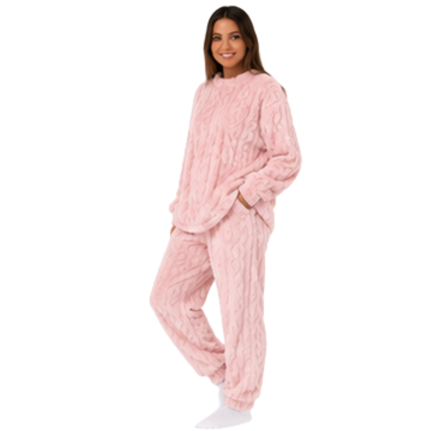 PIJAMA NUVIA + 3 PARES MEDIA DE REGALO